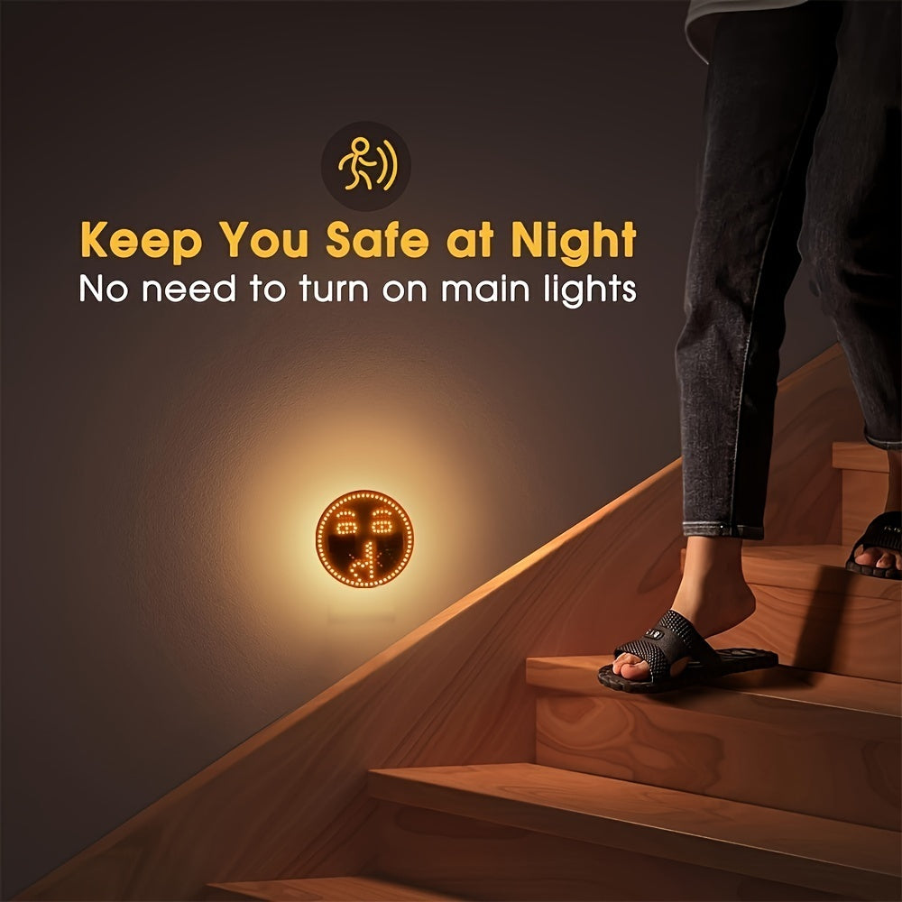 Bear Expression LED Car Light