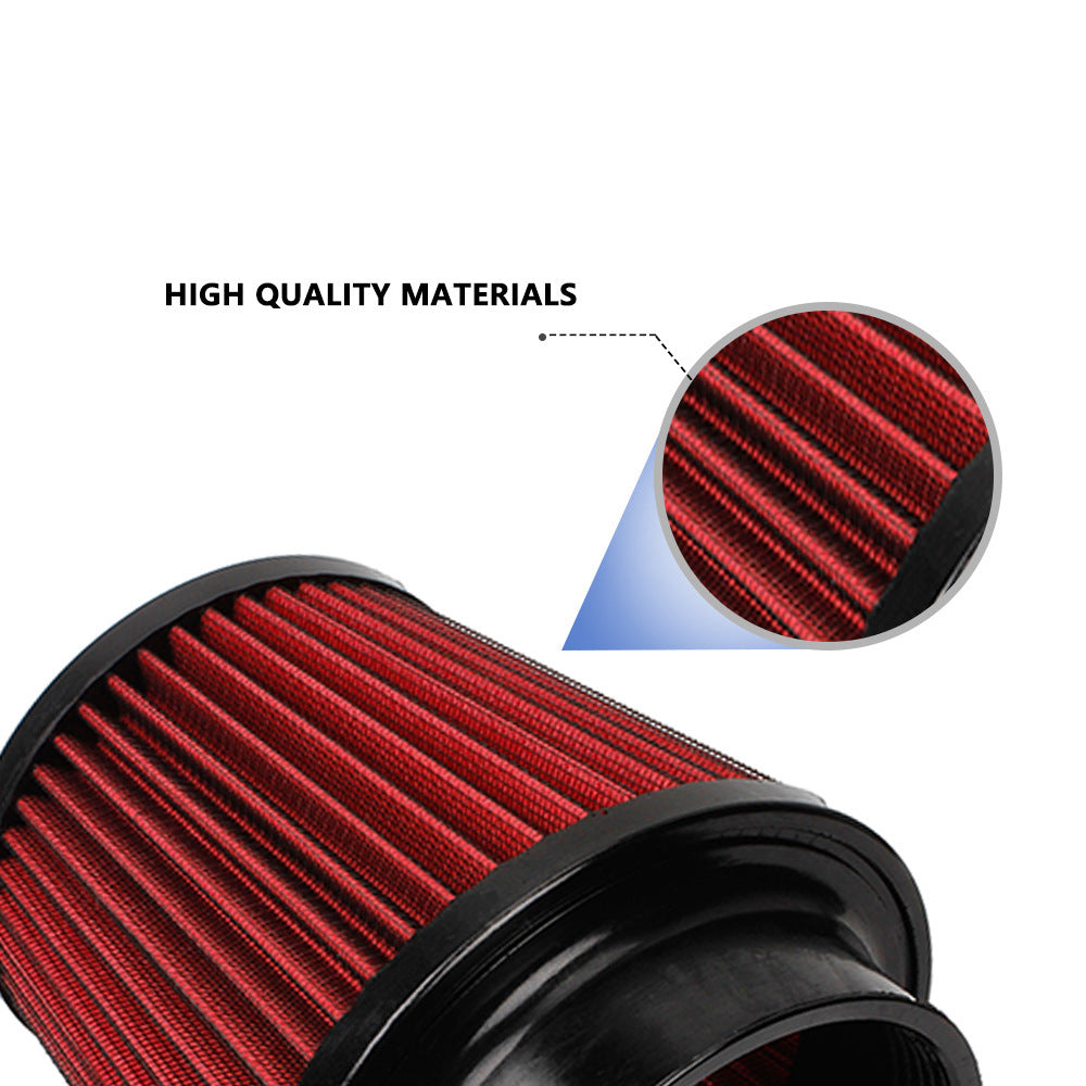 Car High-Flow Performance Air Filter (100mm Inlet)