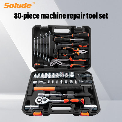 80-Piece Pro Mechanical Repair Tool Kit