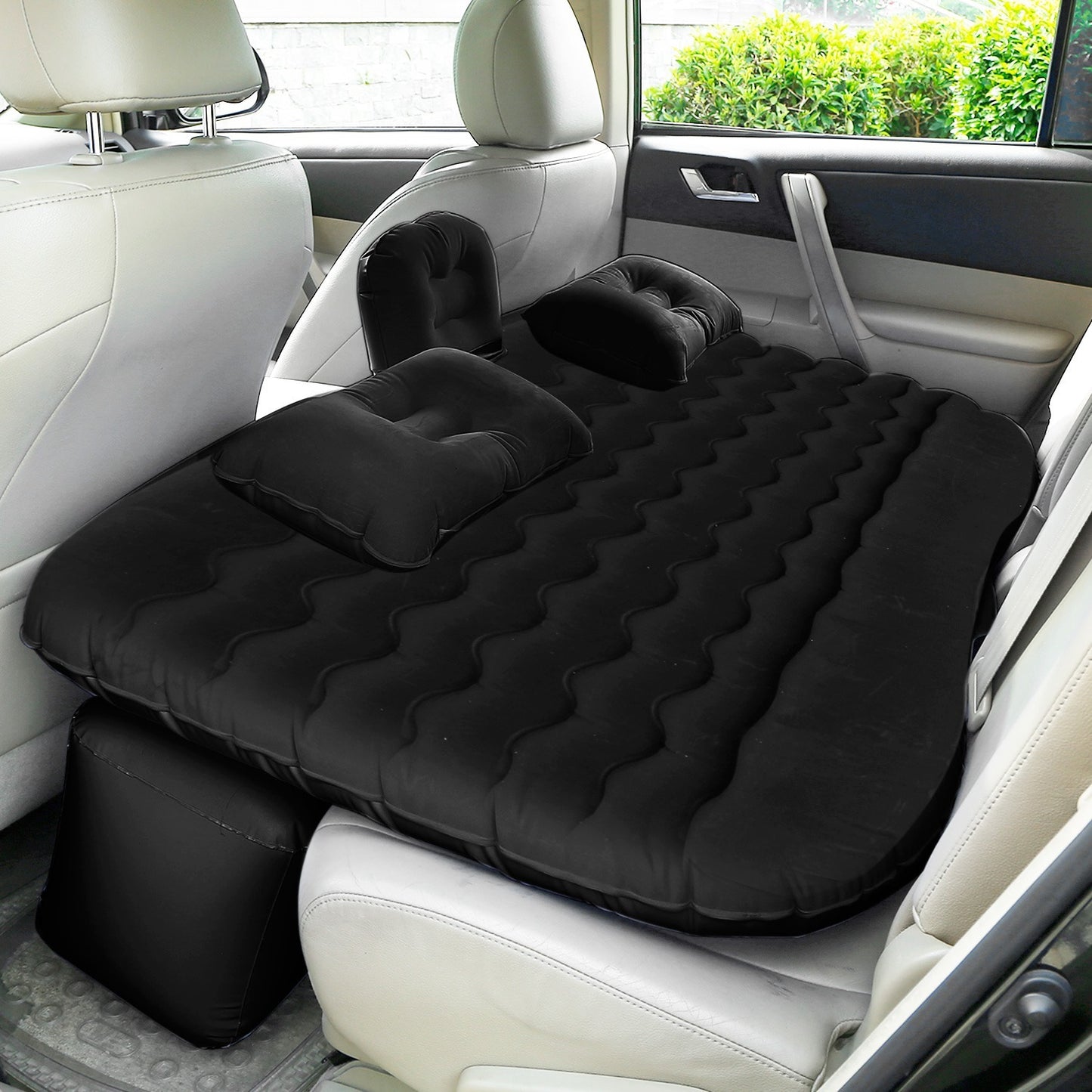 Premium TravelGuard Inflatable Car Air Mattress Set