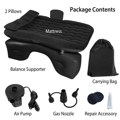 Premium TravelGuard Inflatable Car Air Mattress Set