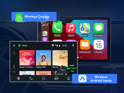 2-in-1 Wireless Car Navigation Touchscreen