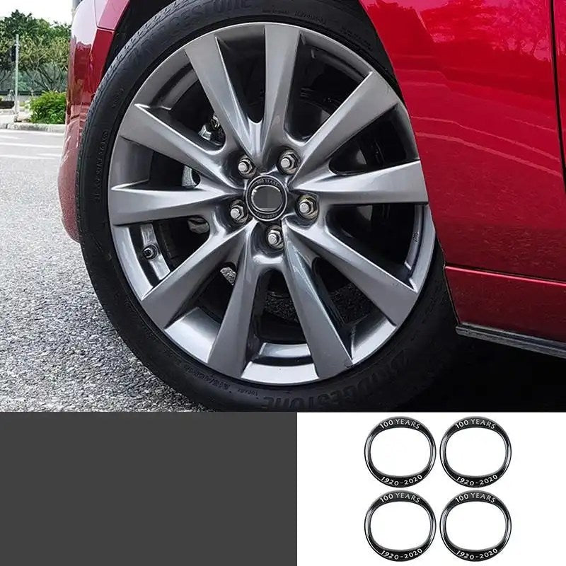 100th Anniversary Premium Car Modification Alloy Sticker