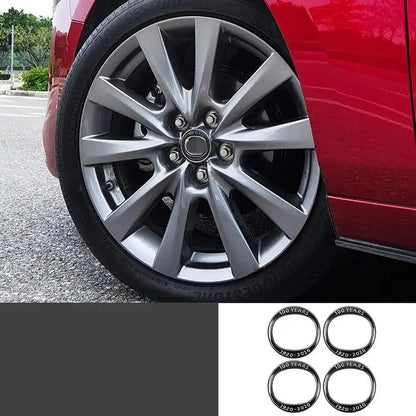 100th Anniversary Premium Car Modification Alloy Sticker