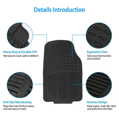 PVC Rubber Heavy-Duty Car Floor Mat