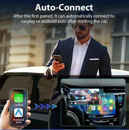 2-in-1 Wireless Car Navigation Touchscreen