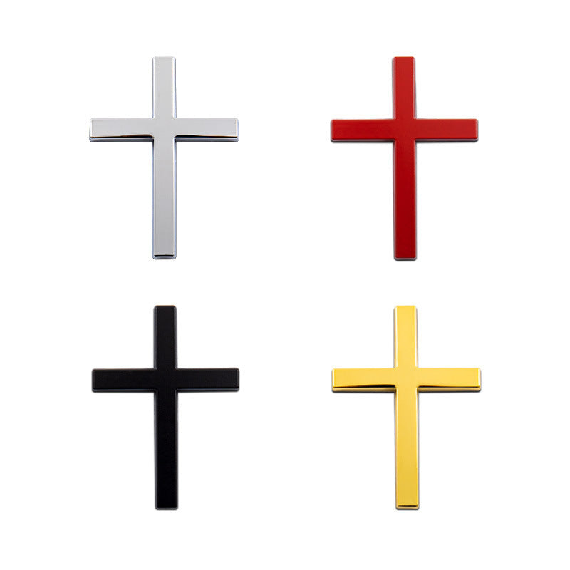 3D Metal Cross Car Emblem