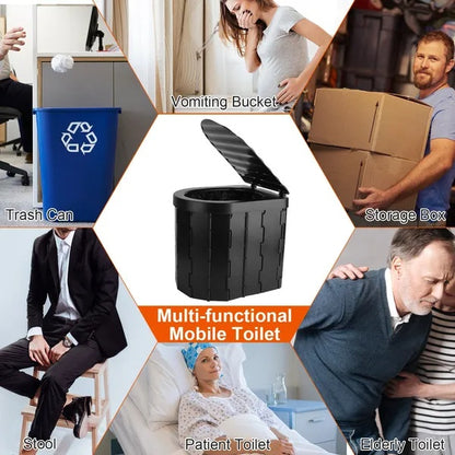 Emergency Foldable Car Camping Toilet