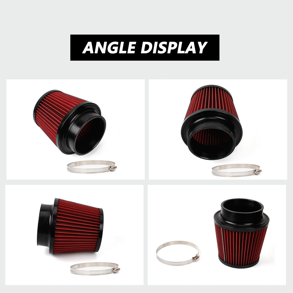 Car High-Flow Performance Air Filter (100mm Inlet)