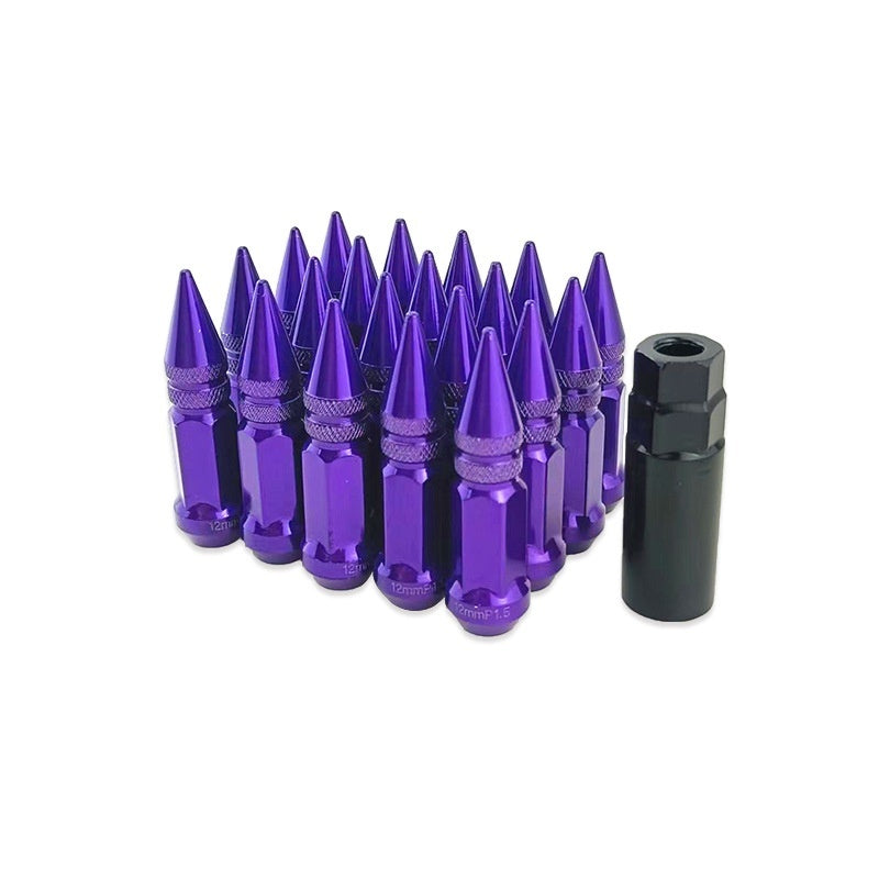 Spiked Lug Nuts Heavy-Duty Carbon Steel Wheel Nuts
