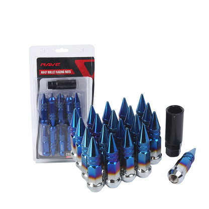 Spiked Lug Nuts Heavy-Duty Carbon Steel Wheel Nuts