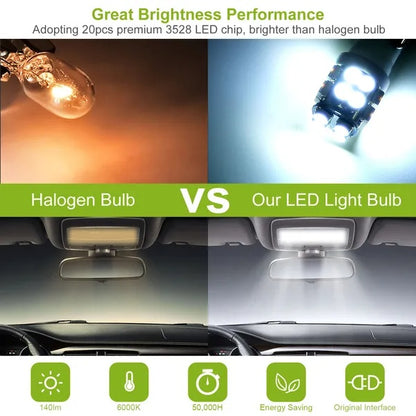 T10 UltraBright LED Interior Light Bulb (10-Pack)