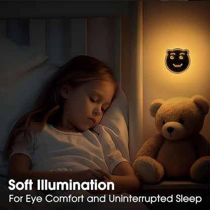 Bear Expression LED Car Light