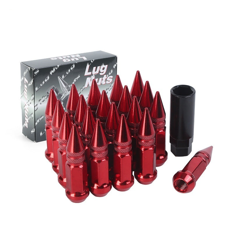 Spiked Lug Nuts Heavy-Duty Carbon Steel Wheel Nuts