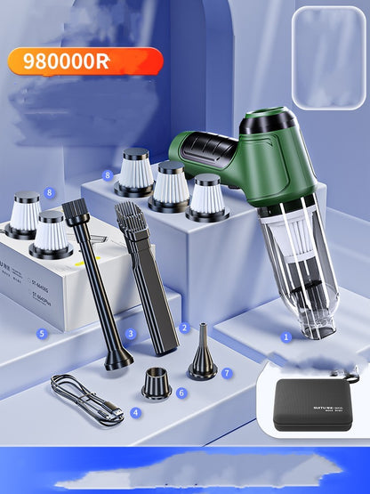 TurboClean Wireless Car Vacuum Pro