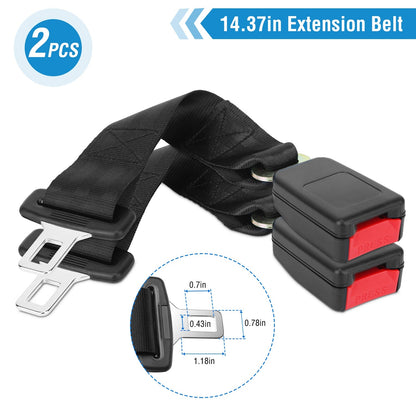Universal Car Seat Belt Extender (2Pc)