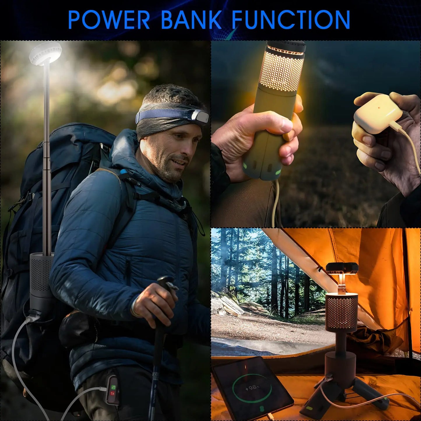 Carmatica Outdoor LED Waterproof Camping Lantern