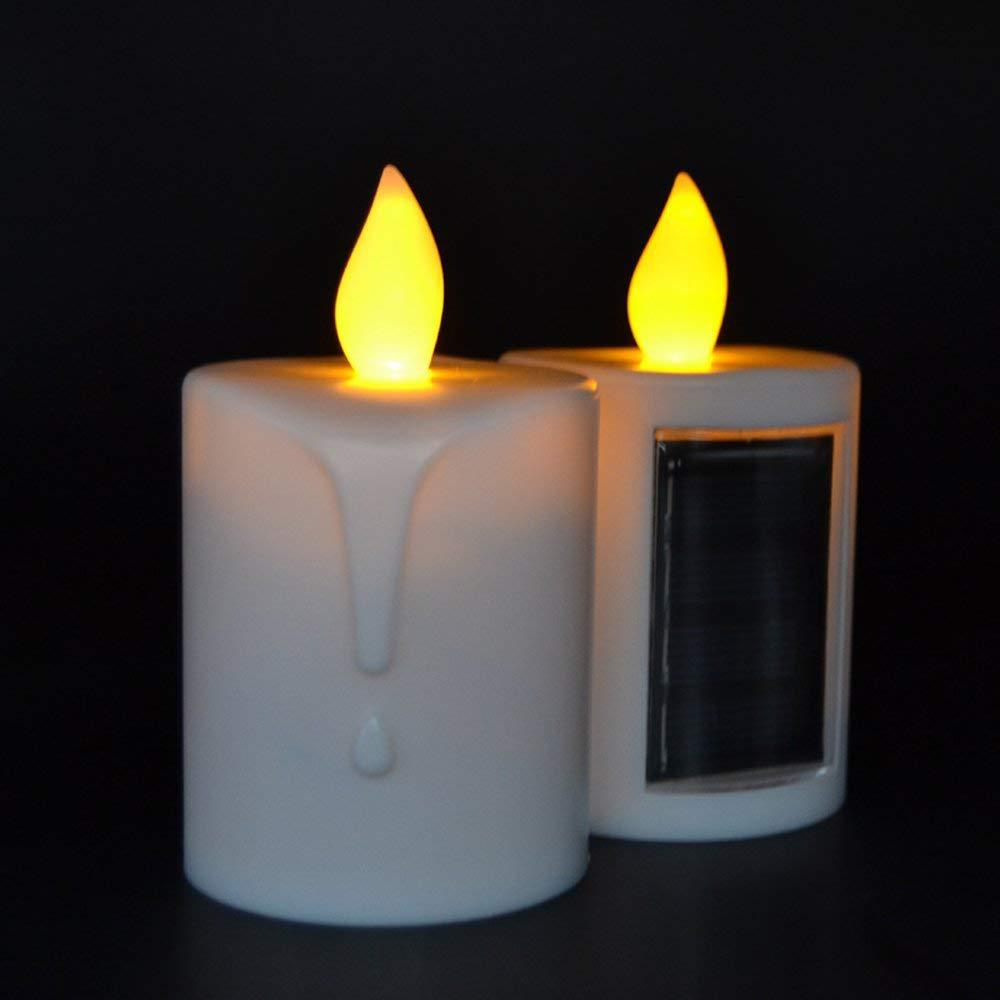 Solar LED Flameless Candle Light
