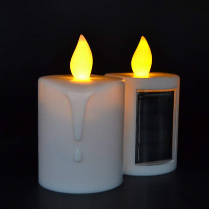 Solar LED Flameless Candle Light