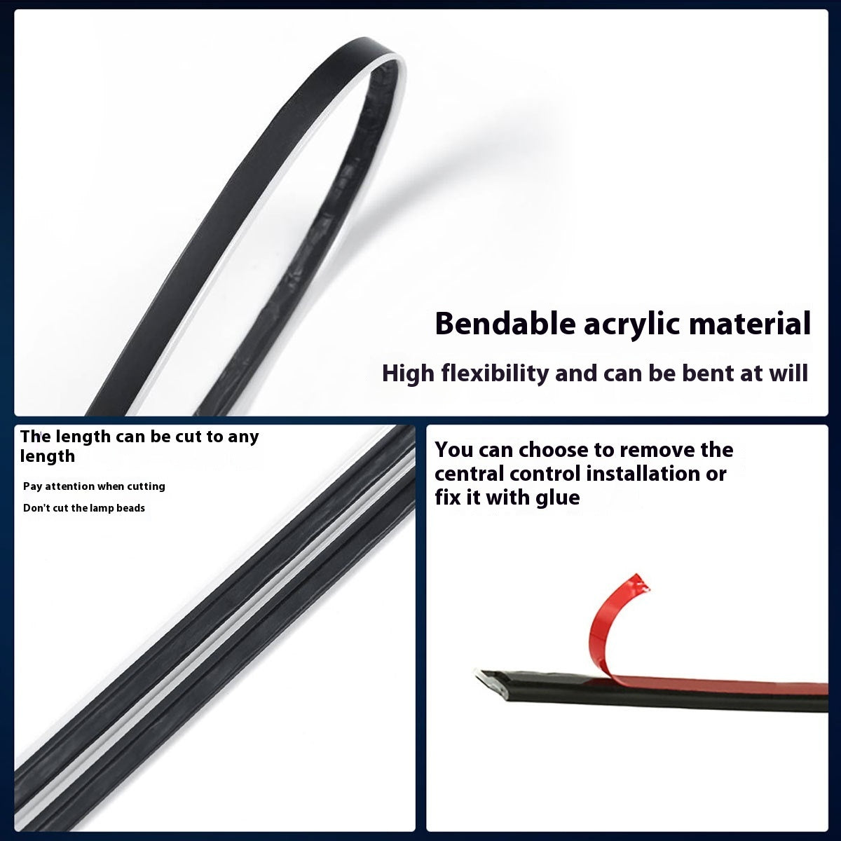 Magic Color Car Interior Ambient Lighting Kit