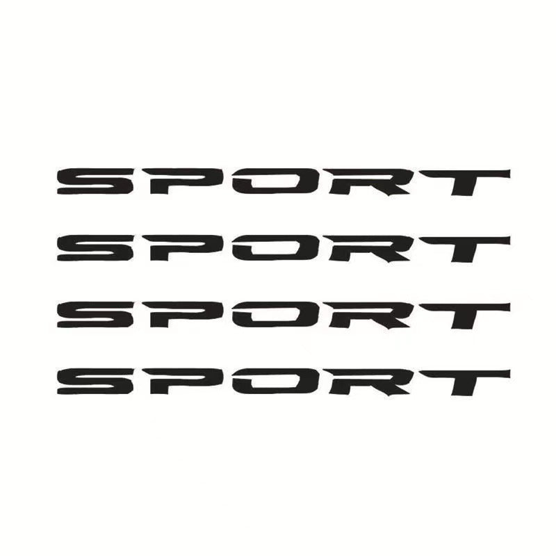 Car SPORT Rim Stripe Decal (4pcset)