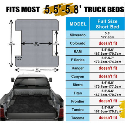 Truck Bed Air Mattress (5.5–5.8 ft beds)