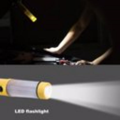 Multi-Functional Emergency Car Safety Hammer & Flashlight
