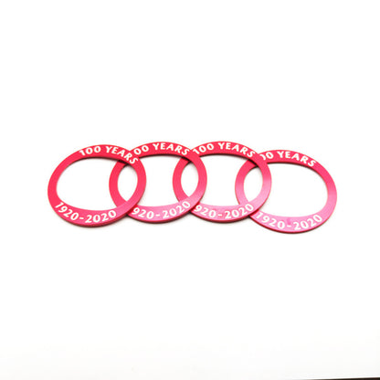 100th Anniversary Premium Car Modification Alloy Sticker