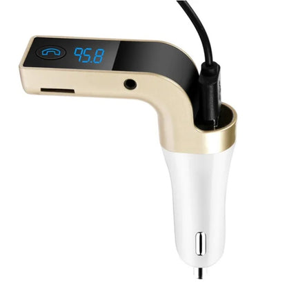 Bluetooth FM Transmitter with USB Fast Charger