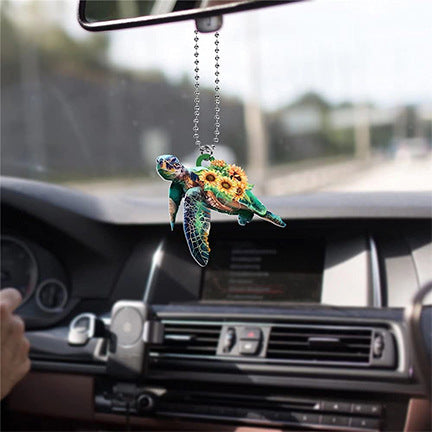 Rearview Mirror Parrot Ornament