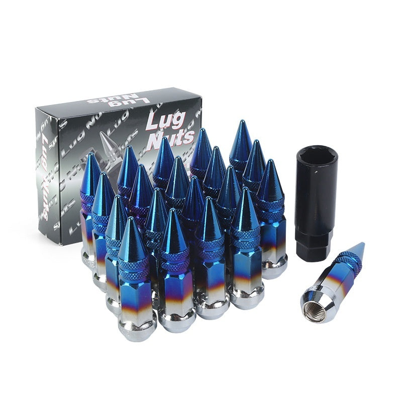Spiked Lug Nuts Heavy-Duty Carbon Steel Wheel Nuts