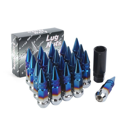 Spiked Lug Nuts Heavy-Duty Carbon Steel Wheel Nuts