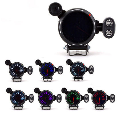 7-Color LED Racing Tachometer Gauge