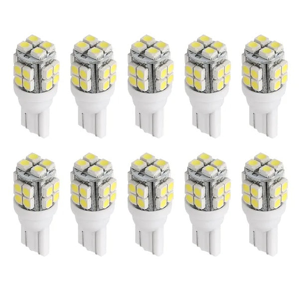 T10 UltraBright LED Interior Light Bulb (10-Pack)