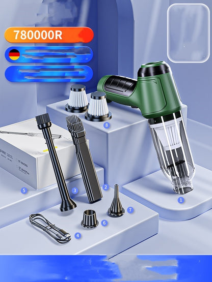 TurboClean Wireless Car Vacuum Pro