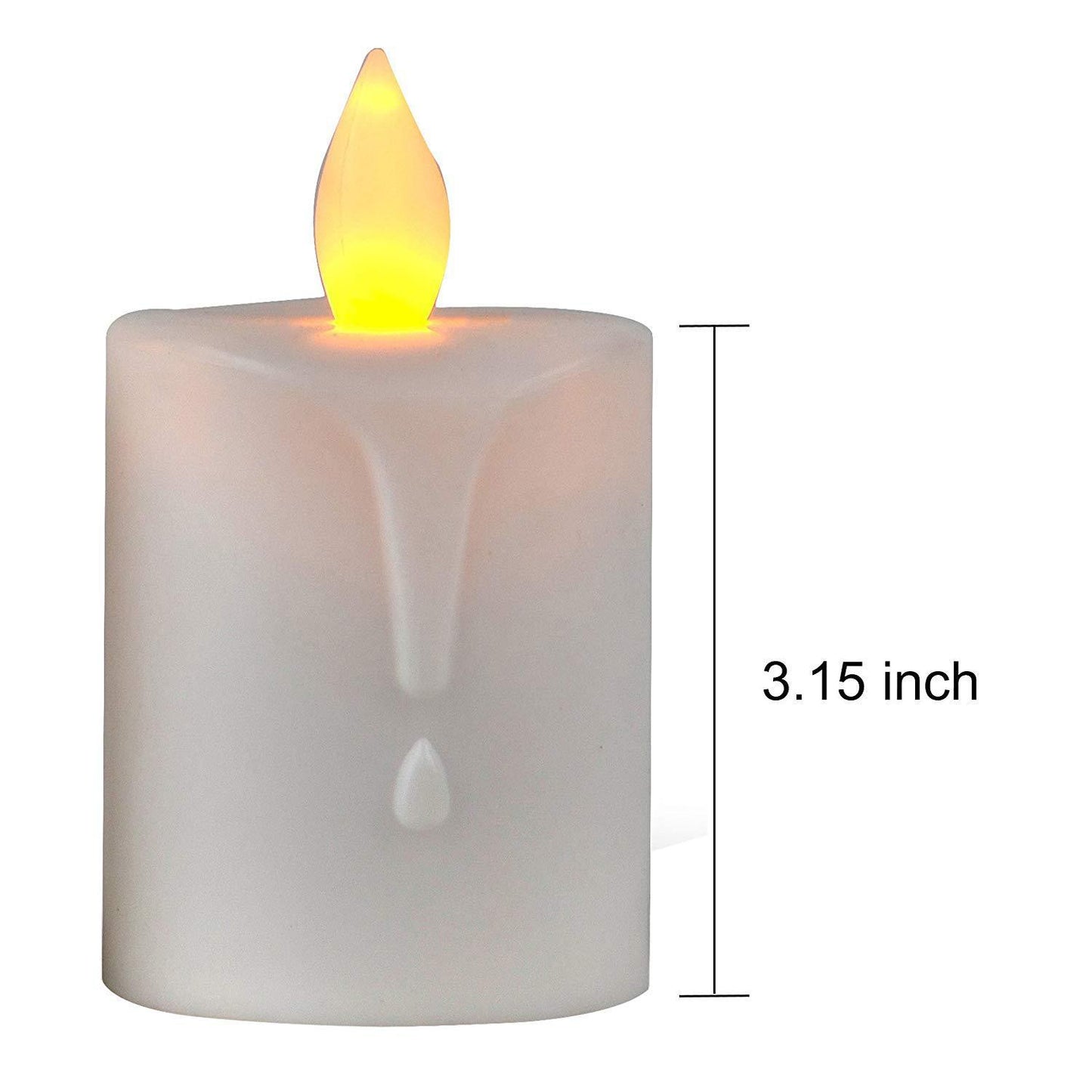 Solar LED Flameless Candle Light