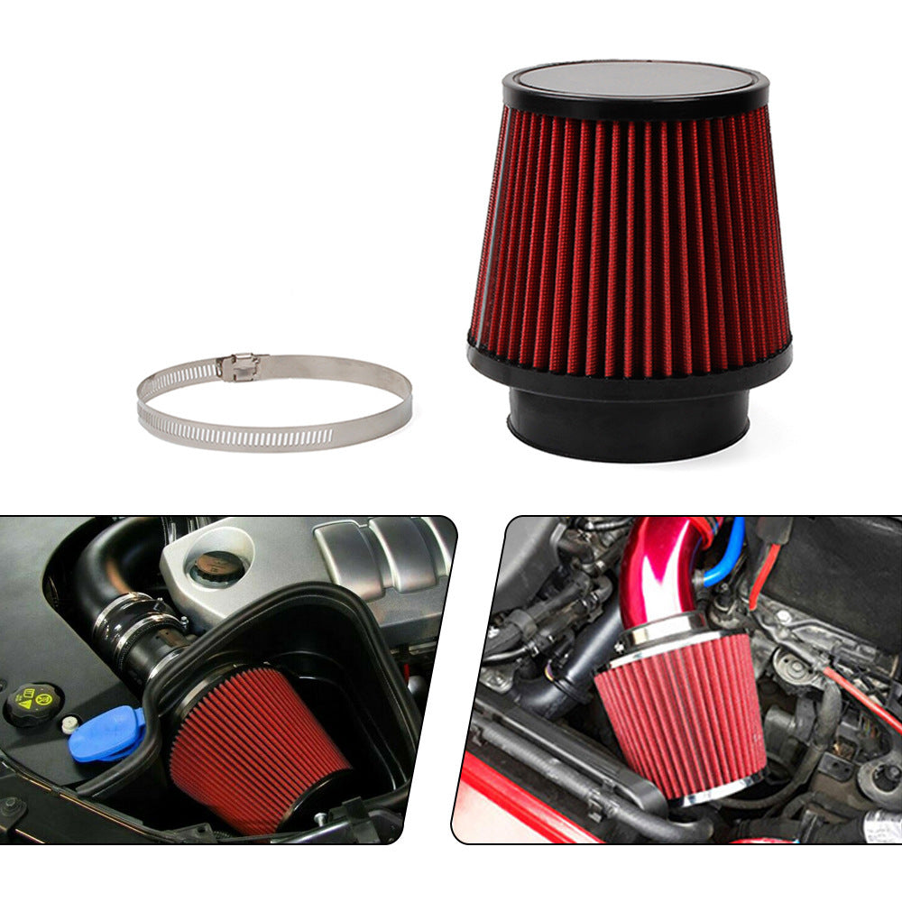 Car High-Flow Performance Air Filter (100mm Inlet)