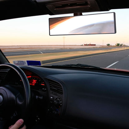 11.4" Panoramic Clip-On Rearview Mirror