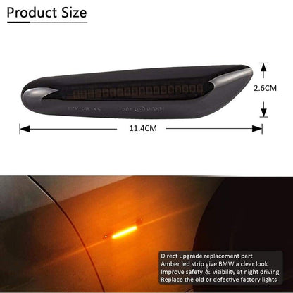 BMW E90/E92/E93 Smoked LED Side Marker Lights